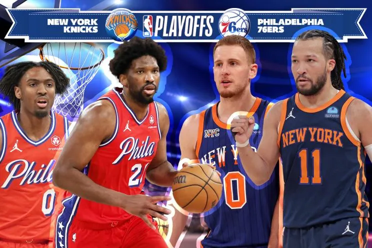 Knicks vs 76ers timeline